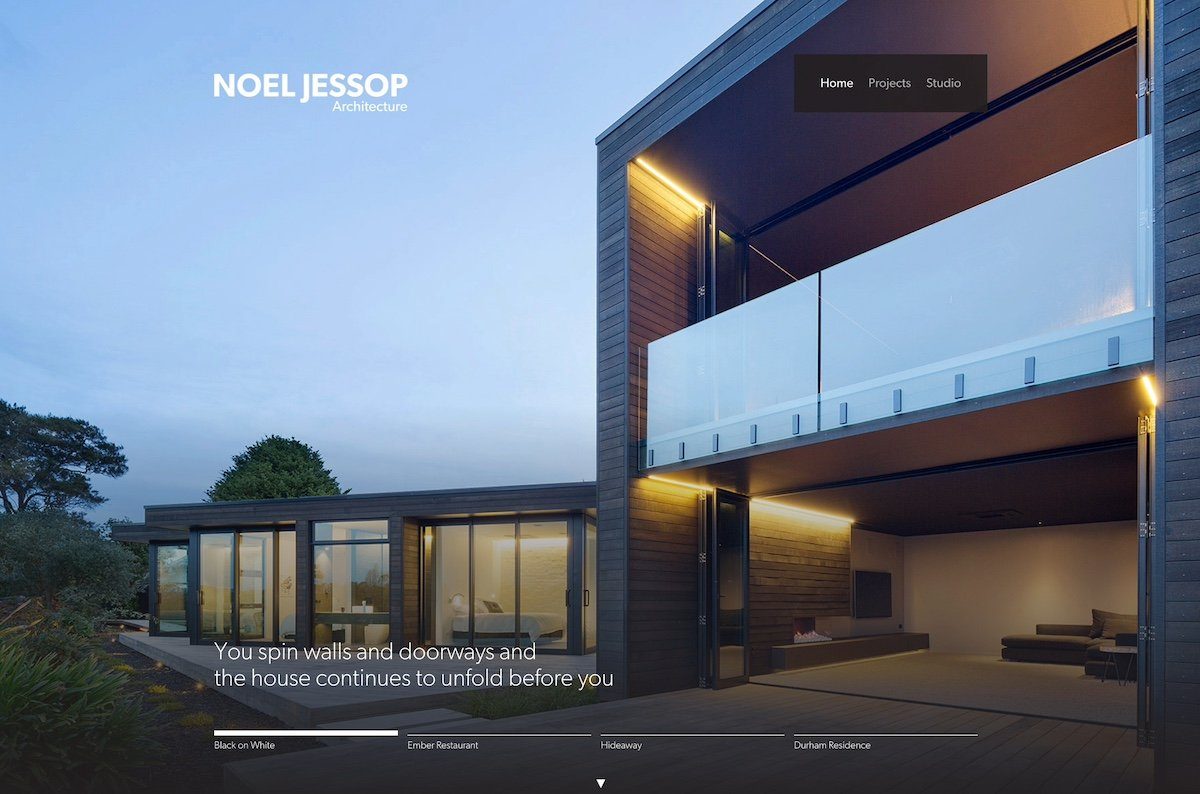 Noel Jessop Architecture project imagery