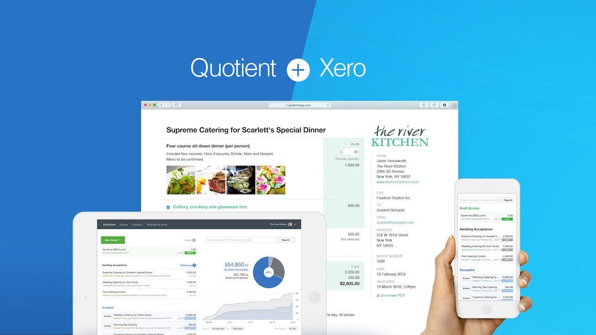Quotient App project imagery