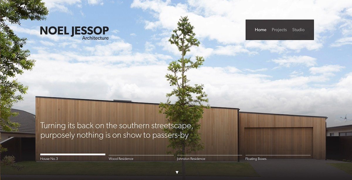 Noel Jessop Architecture project imagery