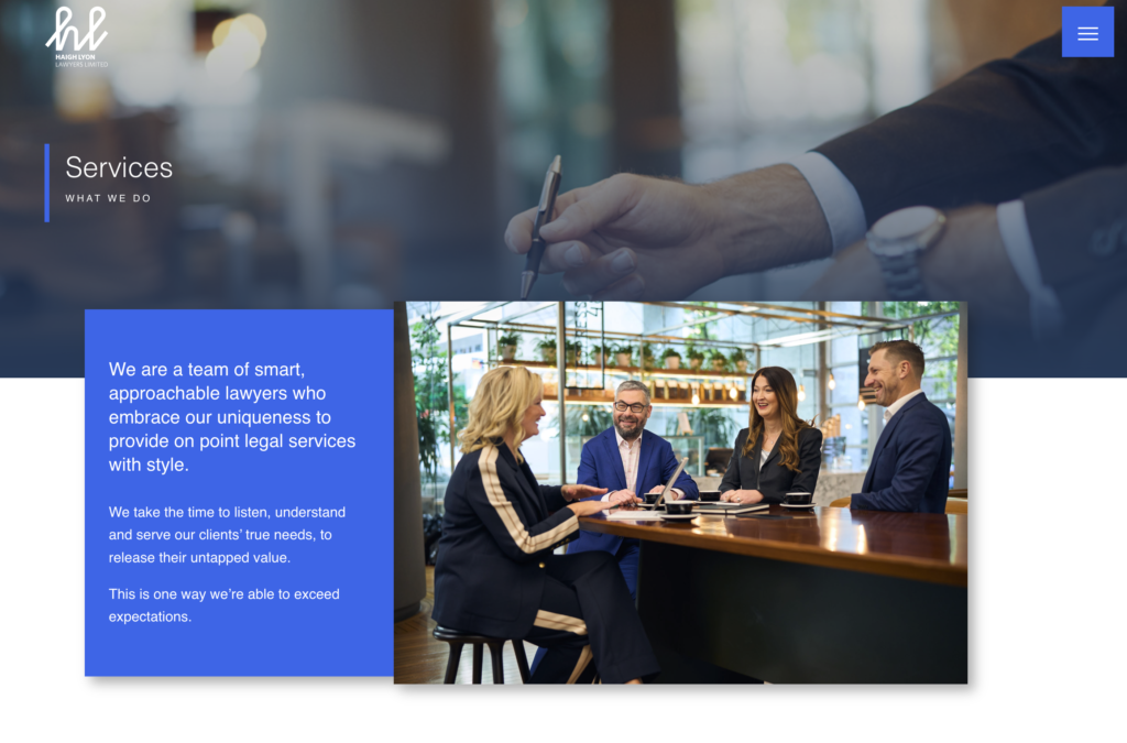 Haigh Lyon Lawyers project imagery
